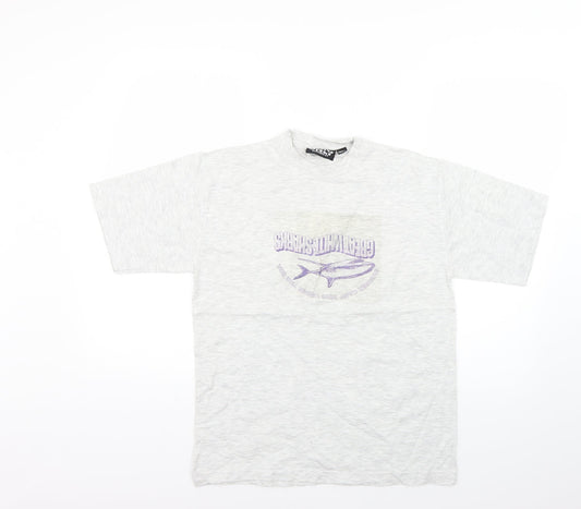 the only clothes Boys Grey   Basic T-Shirt Size 12-13 Years