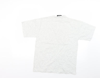 the only clothes Boys Grey   Basic T-Shirt Size 12-13 Years