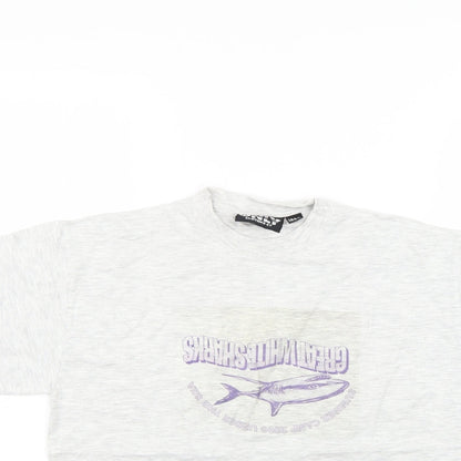the only clothes Boys Grey   Basic T-Shirt Size 12-13 Years