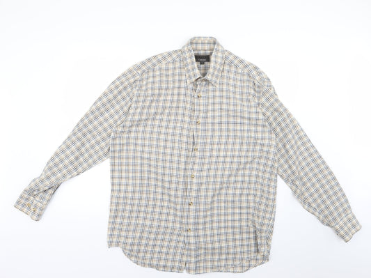 Mens UK Size L havers collection Multicoloured  Button-Up Long Sleeve Casual Shi