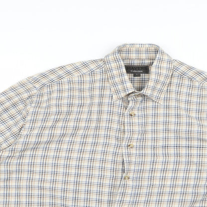 Mens UK Size L havers collection Multicoloured  Button-Up Long Sleeve Casual Shi