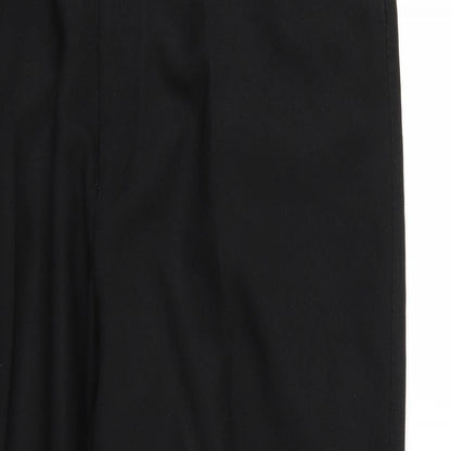 Preworn Mens Black   Trousers  Size 42 L25 in