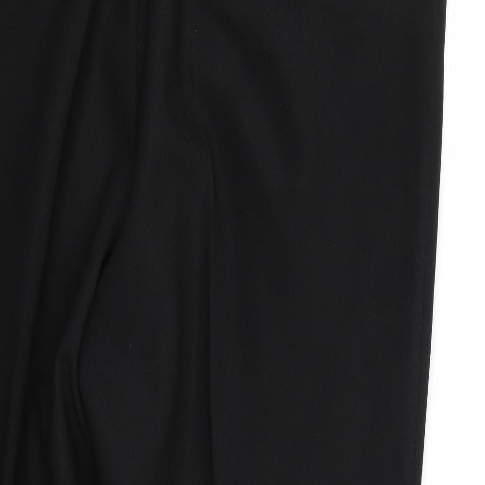 Preworn Mens Black   Trousers  Size 42 L25 in