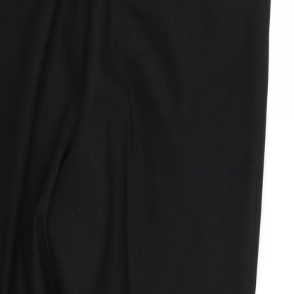 Preworn Mens Black   Trousers  Size 42 L25 in