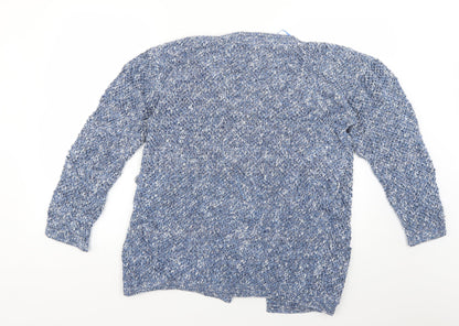 Womens UK Size 12 River Island Blue Cardigan Jumper
