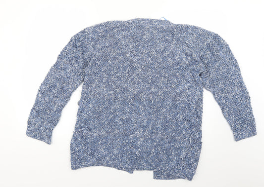 Womens UK Size 12 River Island Blue Cardigan Jumper