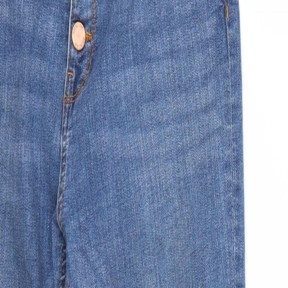 Womens UK Size  Preworn Regular Fit Skinny Blue Jeans