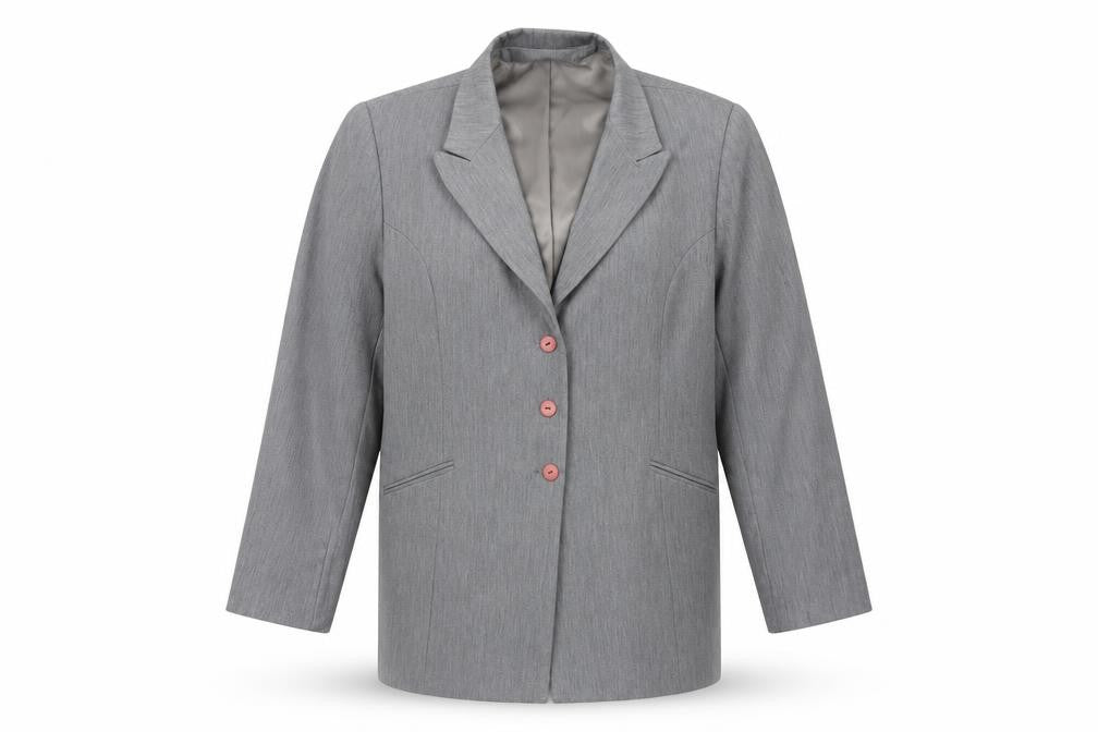 Preworn Womens Grey   Jacket  Size 34