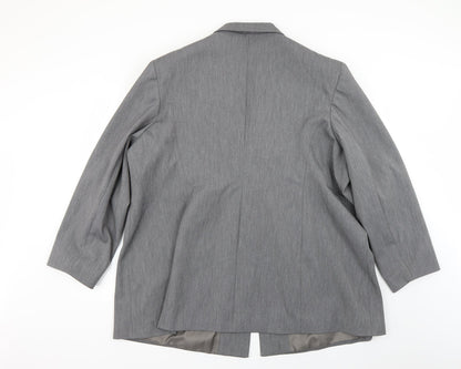 Mens UK Size 34 Preworn Grey Jacket