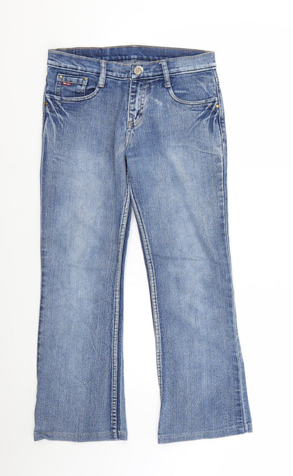 Mens UK Size 29 in re-up Regular Fit Skinny Blue Jeans