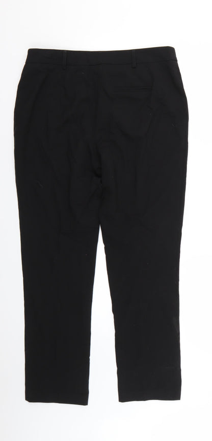 Womens UK Size 12 Papaya Regular Fit  Black Trousers
