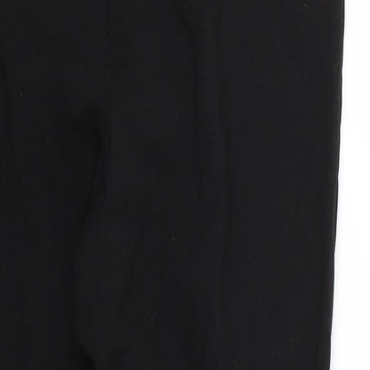 Womens UK Size 12 Papaya Regular Fit  Black Trousers
