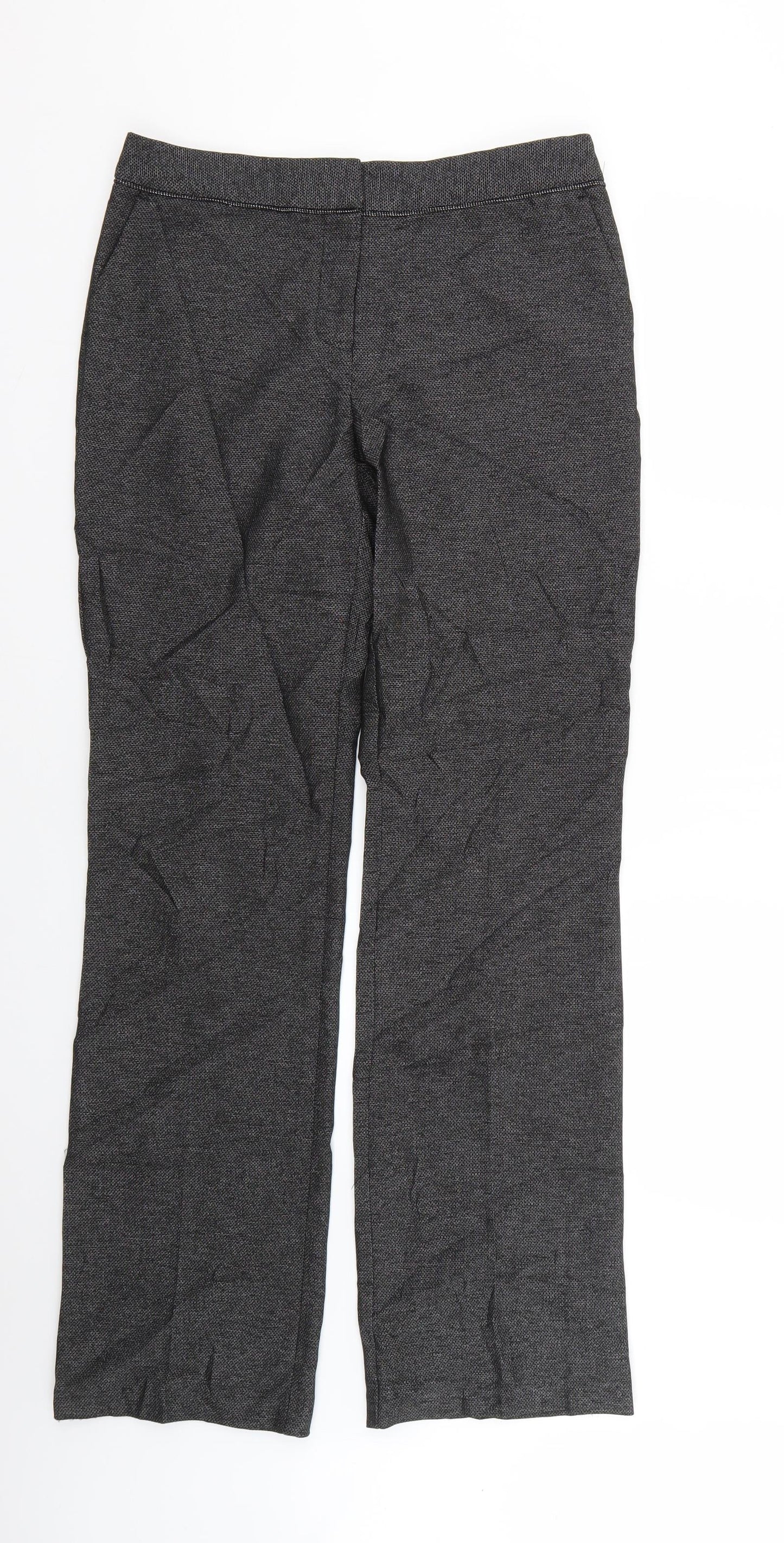 Womens UK Size 8 NEXT Regular Fit  Grey Trousers