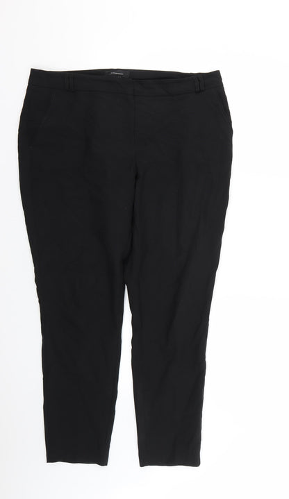 Womens UK Size 14 Atmosphere Regular Fit  Black Trousers