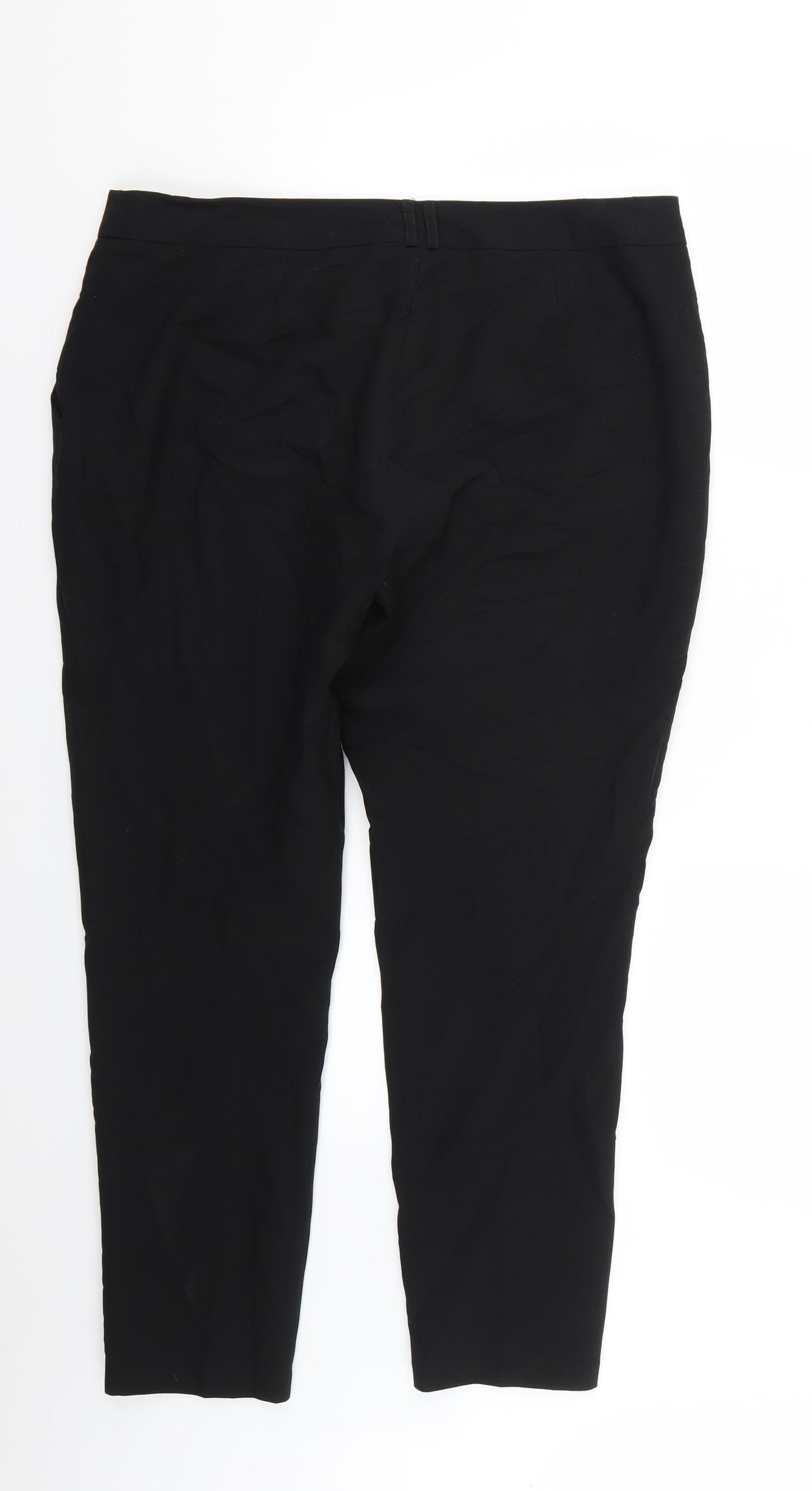 Womens UK Size 14 Atmosphere Regular Fit  Black Trousers