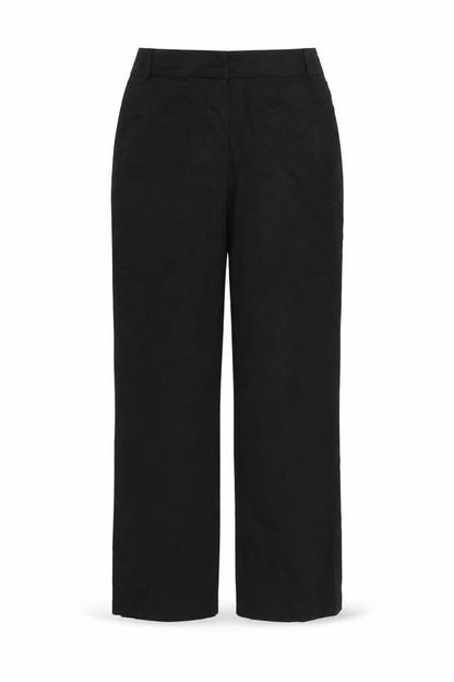 Womens UK Size 10 BHS Regular Fit  Black Trousers