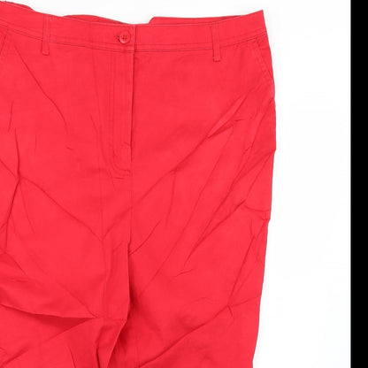 isle Womens Red   Cropped Jeans  L21 in