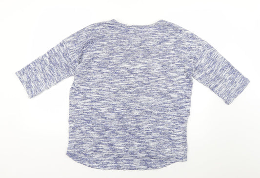 F&F Womens Blue   Pullover Jumper Size 14