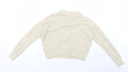 Womens UK Size S H&M Multicoloured Pullover Jumper