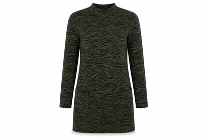 Marks & Spencer Womens Green Animal Print  Bodycon  Size 8
