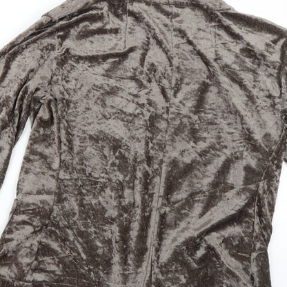 Womens UK Size 12 NEXT Brown Cardigan Jumper