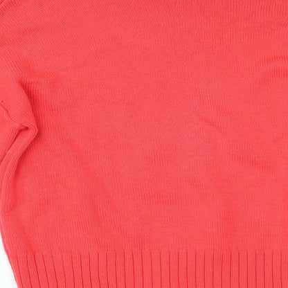 George Womens Pink   Pullover Jumper Size L