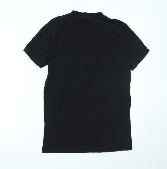 ASOS Womens Black   Basic T-Shirt Size S