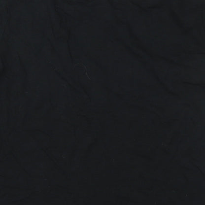 Womens UK Size S H&M Black Basic T-Shirt