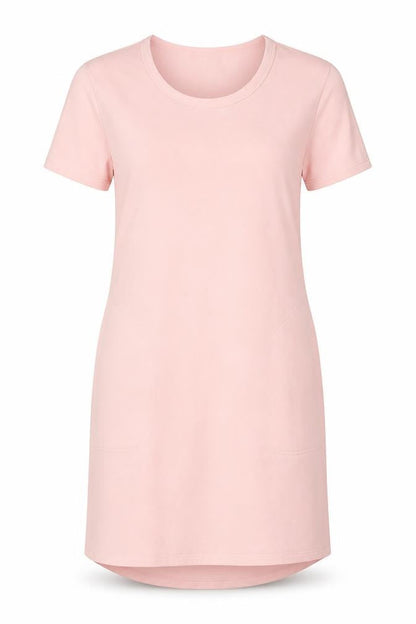 32 cool Womens Pink   T-Shirt Dress  Size S
