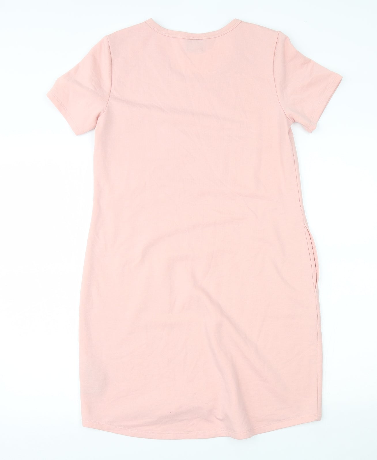 32 cool Womens Pink   T-Shirt Dress  Size S