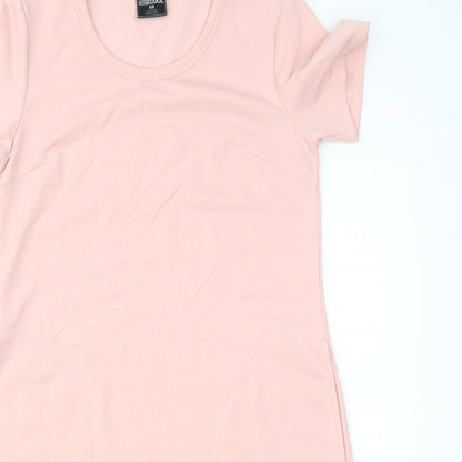 32 cool Womens Pink   T-Shirt Dress  Size S