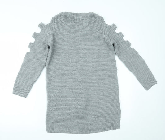 Primark Womens Grey   Pullover Jumper Size 4