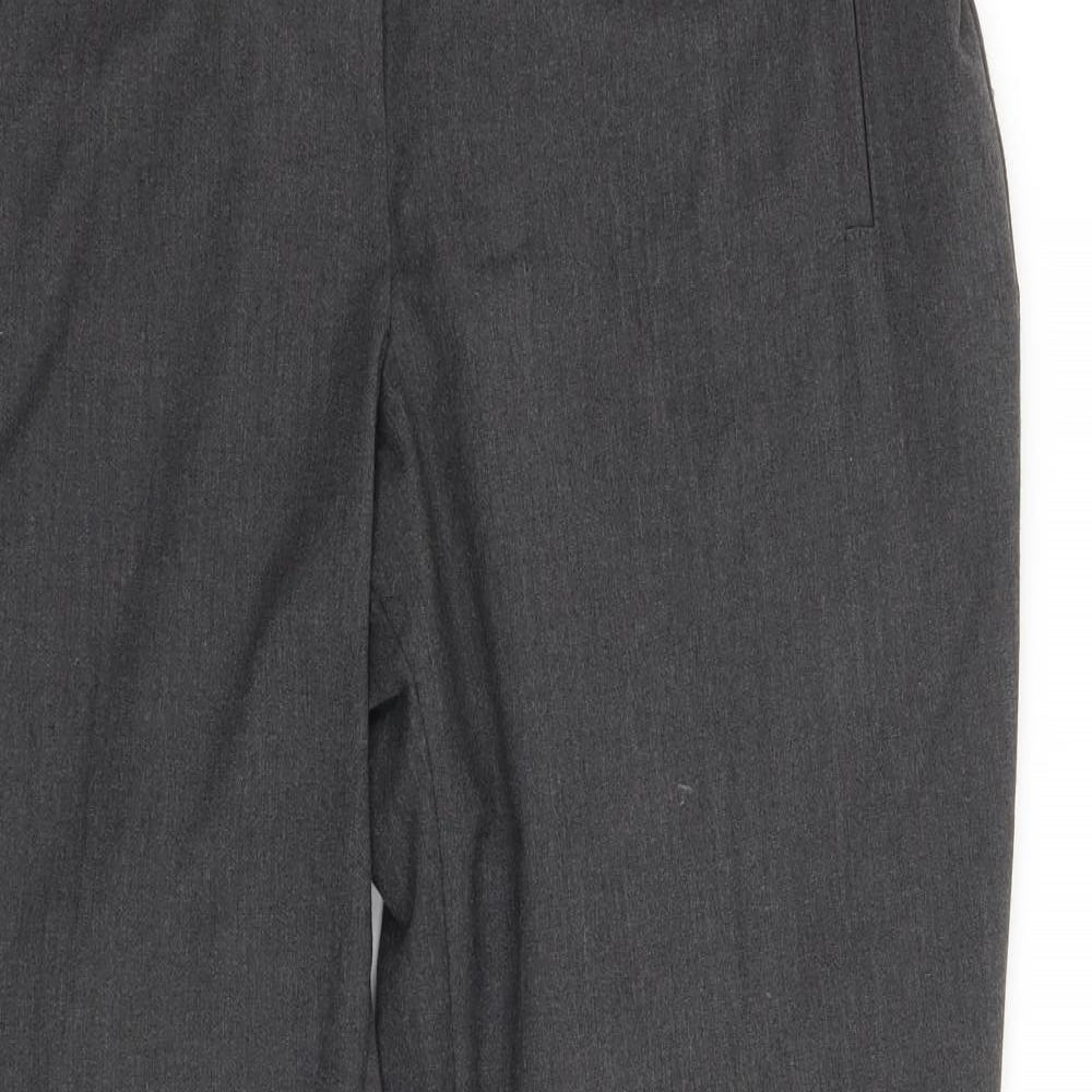 Womens UK Size 14 Marks and Spencer Regular Fit  Grey Trousers