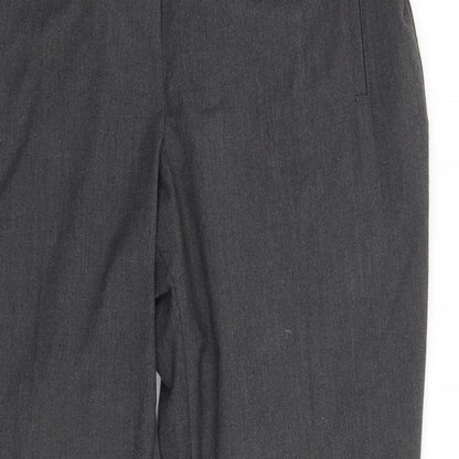 Womens UK Size 14 Marks and Spencer Regular Fit  Grey Trousers