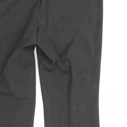 Womens UK Size 14 Marks and Spencer Regular Fit  Grey Trousers