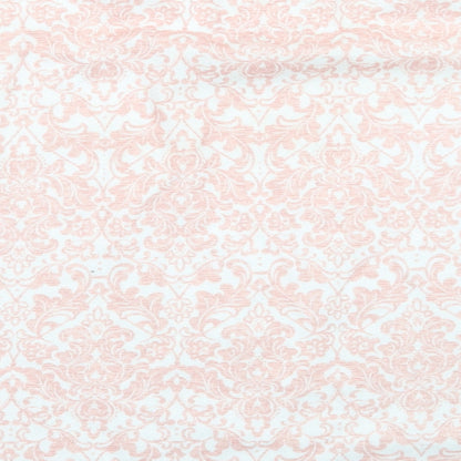 TU Womens White Floral  Pullover Jumper Size 12