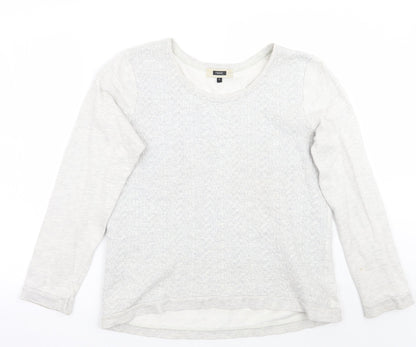 Womens UK Size 12 NEXT Grey Pullover Jumper