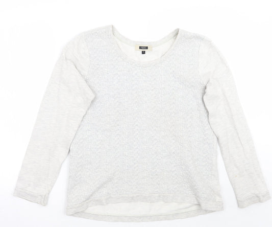 Womens UK Size 12 NEXT Grey Pullover Jumper