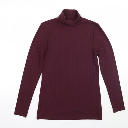 F&F Womens Purple   Basic T-Shirt Size 14