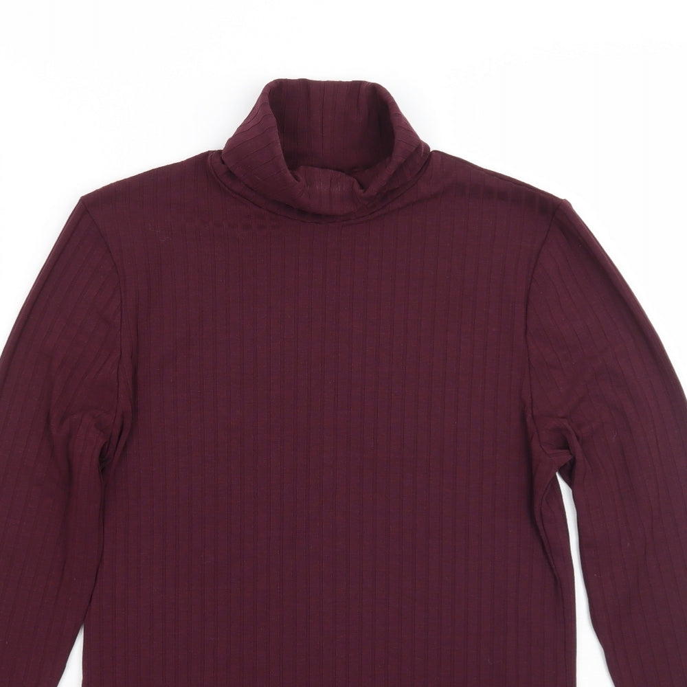 F&F Womens Purple   Basic T-Shirt Size 14