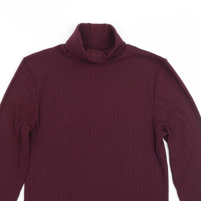 F&F Womens Purple   Basic T-Shirt Size 14