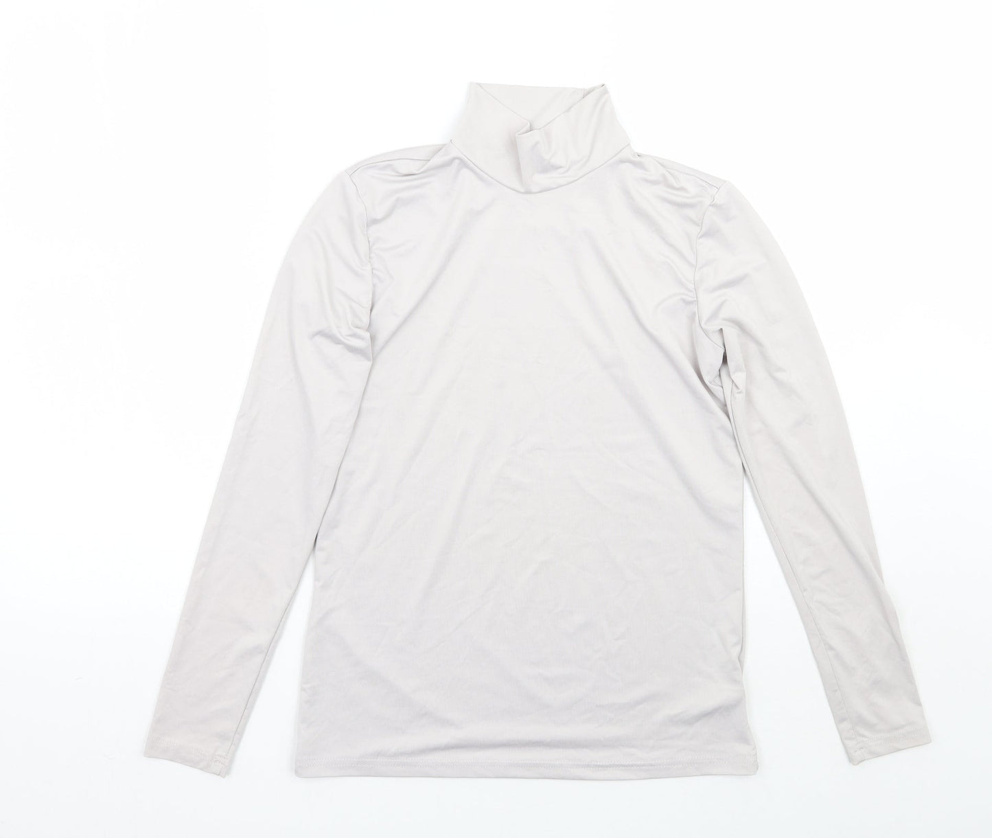 SheIn Womens Grey   Basic T-Shirt Size L