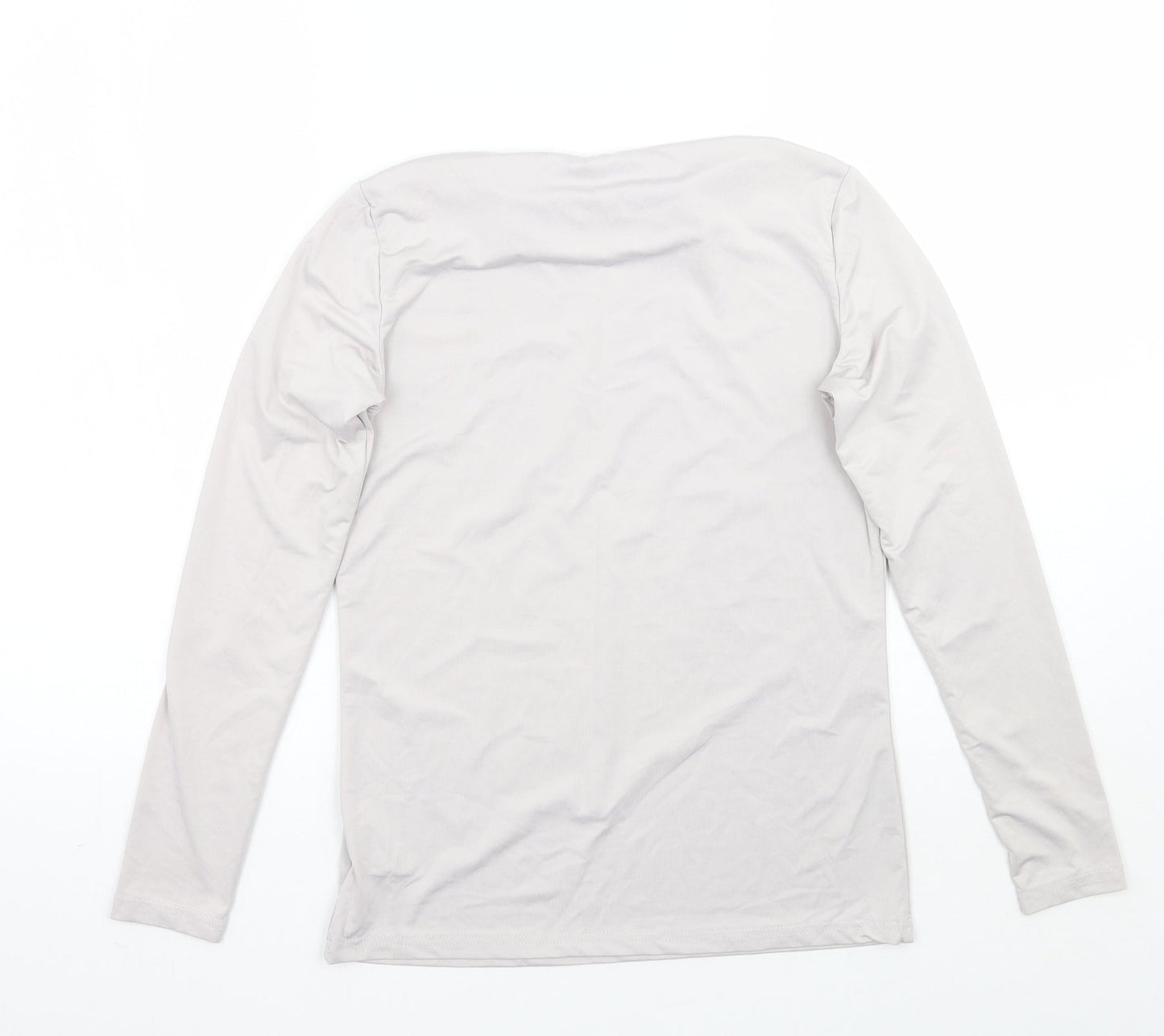 SheIn Womens Grey   Basic T-Shirt Size L