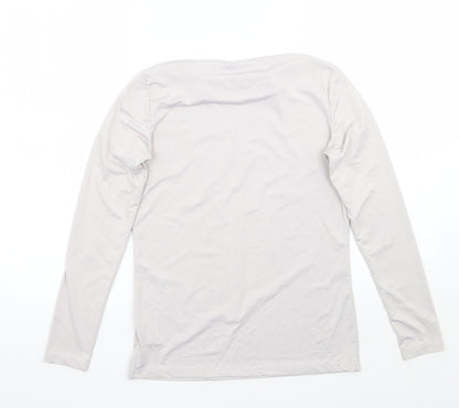 SheIn Womens Grey   Basic T-Shirt Size L