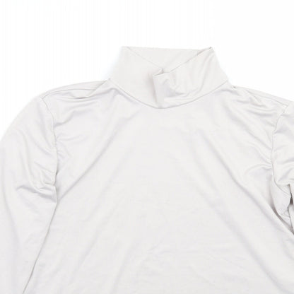 SheIn Womens Grey   Basic T-Shirt Size L