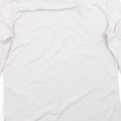 SheIn Womens Grey   Basic T-Shirt Size L