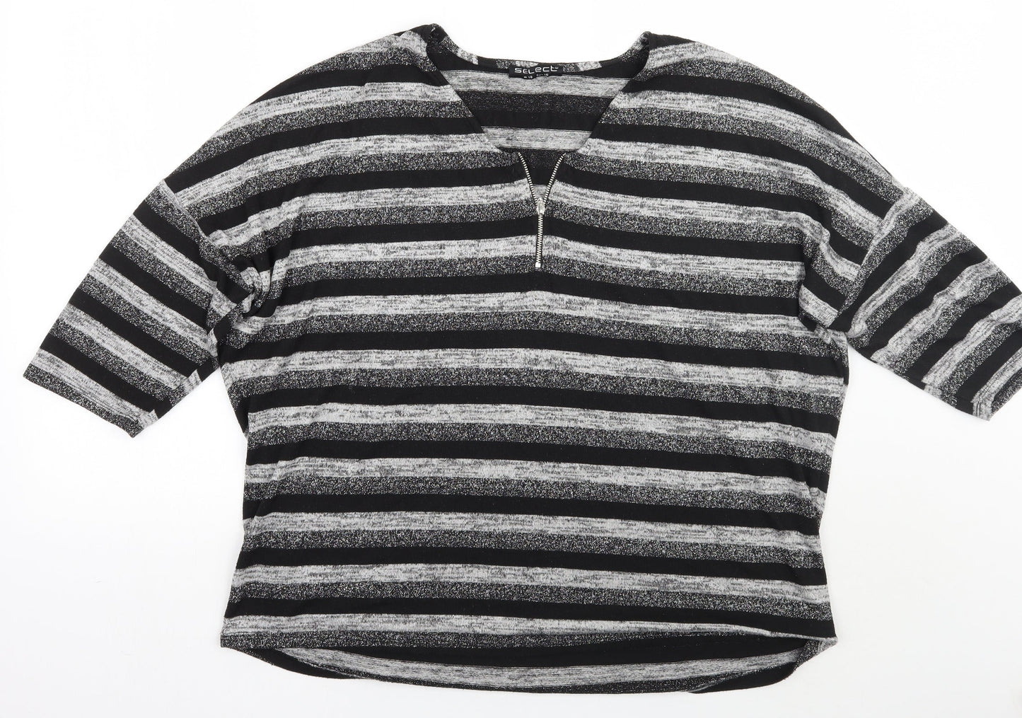 Womens UK Size 18 Select Grey Pullover Jumper