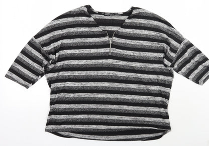 Womens UK Size 18 Select Grey Pullover Jumper