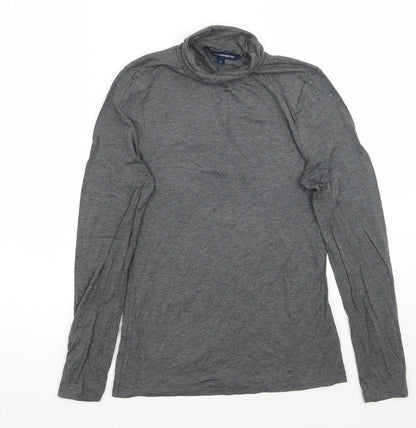Womens UK Size S French Connection Grey Basic T-Shirt