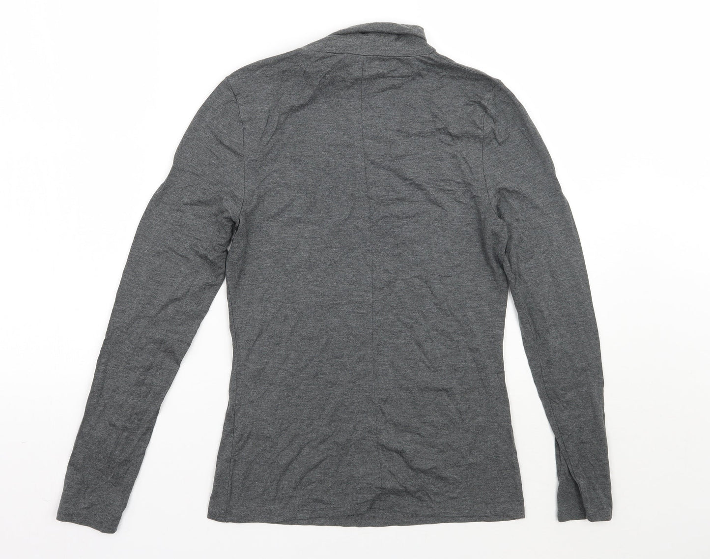 Womens UK Size S French Connection Grey Basic T-Shirt